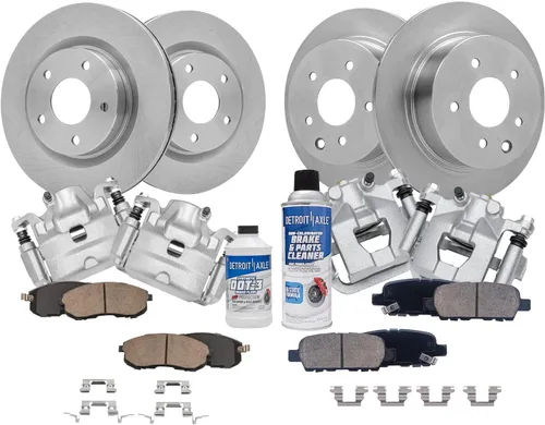 Miniatura 85 de Detroit Axle - Rotores de freno para Ford Mustang 2015 2016 2017 2018 2019 2020 2021 2022 2023 Rotores de freno de disco 2016 2017 2018 2019