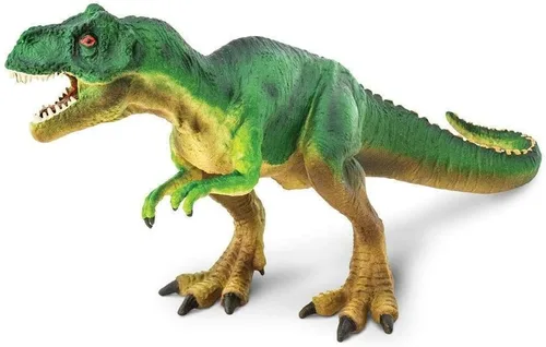Miniatura 5 de Safari Ltd. Figura de dinosaurio Tyrannosaurus Rex - Figura detallada de dinosaurio de 7 pulgadas, juguete educativo para niños, niñas y niños a
