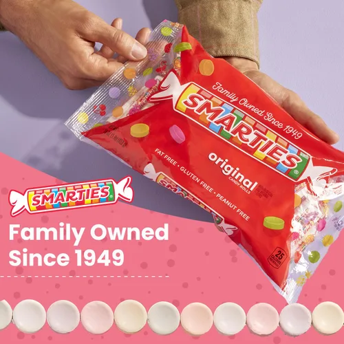 Miniatura 3 de Smarties - Rollos de caramelos, bolsa de 5 libras