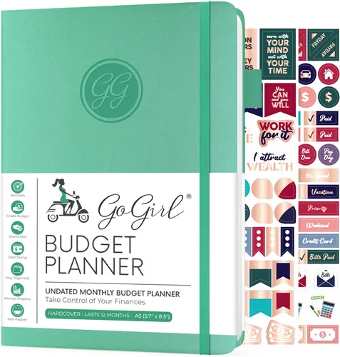 Miniatura 11 de GoGirl Planificador de Presupuesto – Organizador Mensual de Planificación Financiera, Libro de Presupuesto. Cuaderno de Seguimiento de Gastos, Negro