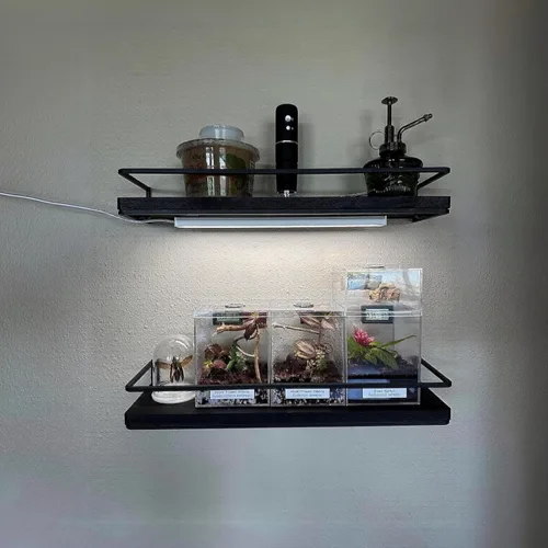 Miniatura 2 de ASOKO Iluminación LED regulable debajo del gabinete, función de memoria, 12 pulgadas, blanco neutro, 5000 K, 3 M y montado imán, enchufe listado UL