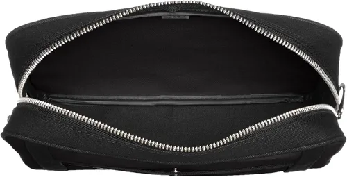 Miniatura 5 de SANEI Luggage Canvas Mailing Pouch L Horseshoe Lock with Metal Clasp No Padlock Included Moss G Black Black 19-3911tcx