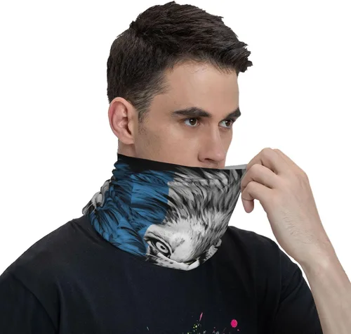 Miniatura 5 de Pañuelo sin costuras para el cuello, pañuelo con protección UV sin costuras para motocicleta