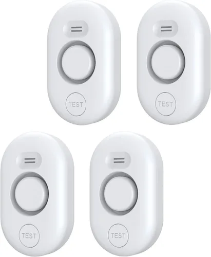 Miniatura 13 de Detector de fugas de agua Sensor de alarma: Monitor de inundación de agua en el hogar, Monitoreo inteligente de desbordamiento de fregadero Alerta
