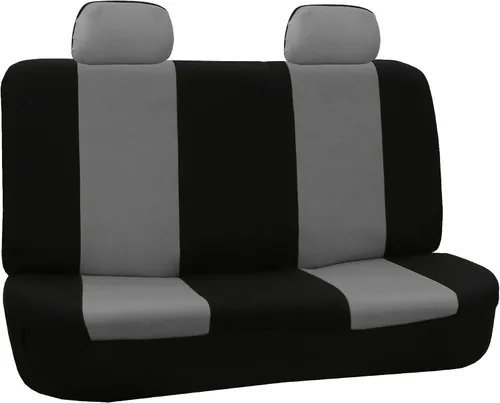 Miniatura 33 de FH Group - Juego de fundas de asientos para automóvil, de tela beige, para SUV, sedán y camioneta, para asientos de respaldo bajo con reposacabezas
