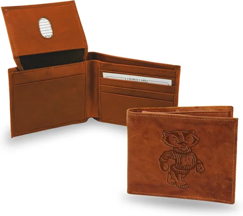 Miniatura 14 de Rico Industries NCAA Alabama Crimson Tide - Billetera de cuero con relieve