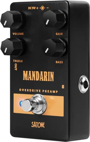 Miniatura 14 de Satone Pedal de guitarra retardada, Spritwalker Pedal de efecto de guitarra eléctrica Delay DC 9V Mini Pedal de retardo analógico True Bypass