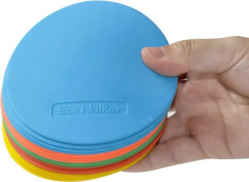 Miniatura 2 de Mini marcadores de suelo de 4 pulgadas para aula, preescolar y jardín de infantes (juego de 30 unidades)