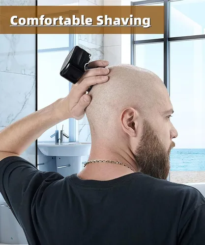 Miniatura 6 de 4 cuchillas de repuesto para cabezal de afeitadora compatibles con Skull Shaver Pitbull, Butterfly Kiss y maquinillas de afeitar eléctricas Palm