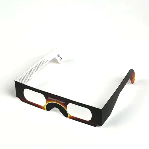 Miniatura 5 de Bookishbunny 5 pares de gafas de papel de los espectadores del eclipse solar que ven el sol ISO certificaron 5pk, Varios