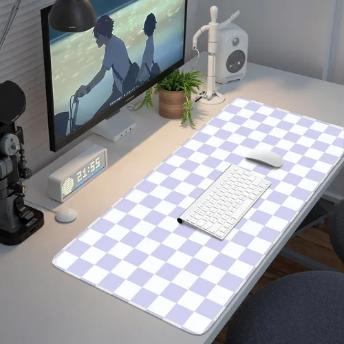 Miniatura 7 de iCasso - Alfombrilla para escritorio, alfombrilla para escritorio para computadora de escritorio, linda alfombrilla de mouse XXL grande, alfombrilla