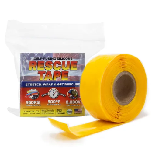 Cinta de rescate Bond It, de silicona autofusionable para reparaciones de fontanería de emergencia, tubos y mangueras, aislamiento eléctrico,