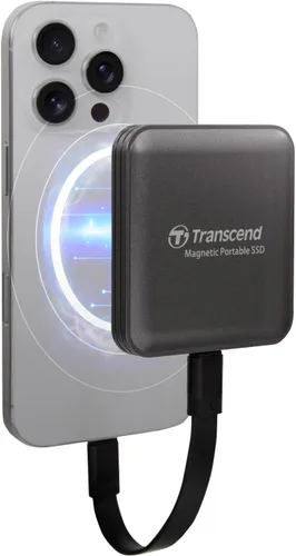 Miniatura 10 de Transcend ESD420 SSD externo magnético de 1 TB, hasta 2000 MB/s, compatible con Apple 4K ProRes HDR Record, MagSafe