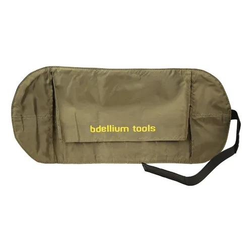 Miniatura 7 de Bdellium Tools Profesional Maquillaje Línea de Viaje Básico 7pc. Juego de cepillos con bolsa enrollable