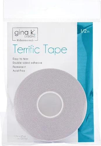 Miniatura 4 de Gina K. Designs for Therm O Web Cinta adhesiva de doble cara de 1/4 pulgadas x 27 yardas