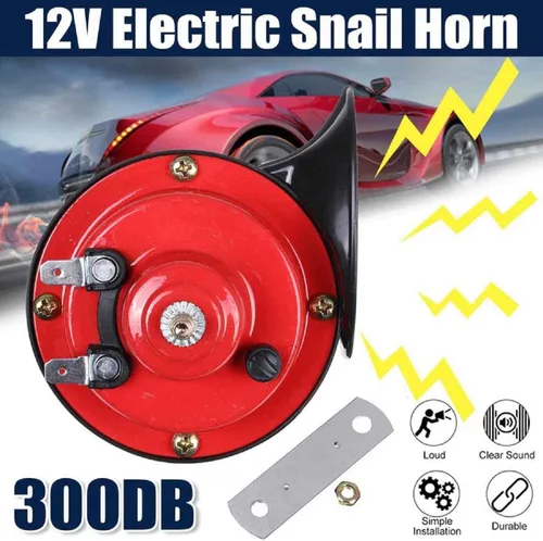 Miniatura 5 de 4 unidades de bocina de coche de 300 db 【paquete de 4】 12 V a prueba de agua, bocina doble, utilizada para camiones, trenes y barcos, caracoles 4
