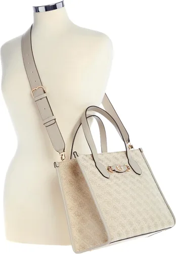 Miniatura 5 de GUESS Bolso Izzy con doble compartimento, logotipo de Dove, Logotipo de Dove
