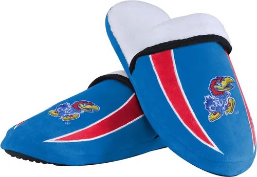 Miniatura 12 de FOCO mens NCAA College Team Logo Sherpa Moccasin Slippers
