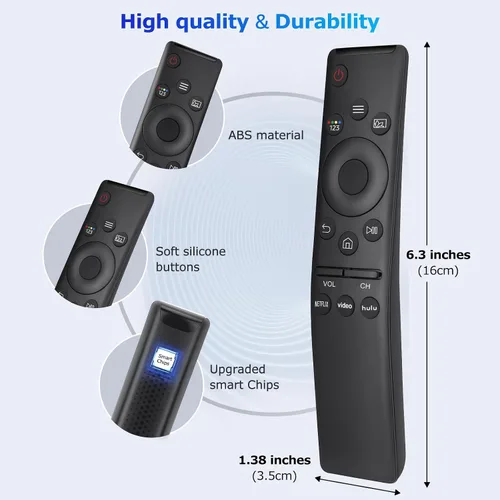 Miniatura 3 de Reemplazo universal para control remoto Samsung-Smart-TV, nueva actualización infrarroja para control remoto Samsung, con botones de acceso directo