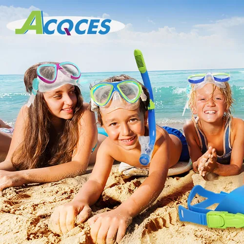 Miniatura 7 de Snorkeling Gear for Kids Ages 5-15, 4 in 1 Mask Fins Snorkel Set with HD Tempered Glass Panoramic View Anti-Fog Mask, Dry Top Snorkel, Adjustable
