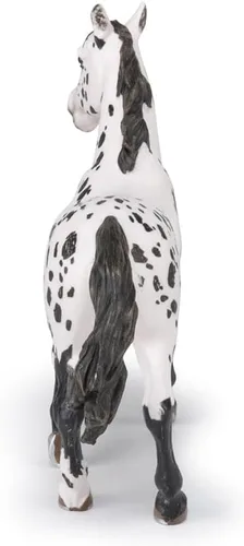 Miniatura 9 de Papo - Figura de caballo Appaloosa negra realista para niños - A partir de 3 años - Colección de caballos y ponis - Juego educativo para montar a