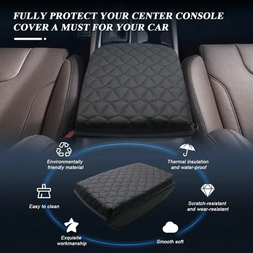 Miniatura 2 de BIBIBO Funda para reposabrazos de consola central CRV 2026 para Honda CR-V 2026 (LX/EX/Sport Hybrid/EX-L/TrailSport Hybrid/Sport-L Hybrid), cojín