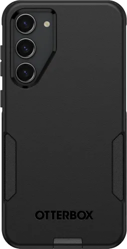 Miniatura 3 de OtterBox Funda para Galaxy S23+ Commuter Series, negra, delgada y resistente, apta para bolsillo, con protección de puerto Resistente