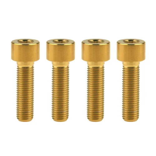Miniatura 36 de Tornillos Allen de cabeza hueca de titanio M10 20 25 30 35 40 45 50 55 2.362 in Tornillos paquete de 4 (M10 x 0.787 in, paso 0.049 in, negro)
