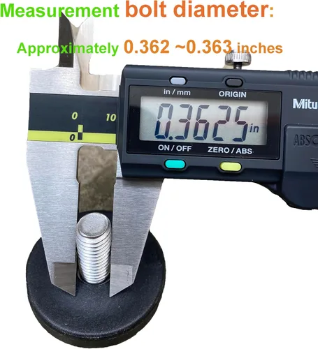 Miniatura 2 de Niveladores de muebles de base de 1.5 pulgadas sin tuerca, paquete de 4, pie de ajuste resistente, patas ajustables de muebles de 1 pulgada