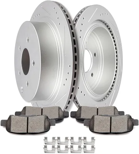 Miniatura 23 de SCITOO 120.40021, 3295 ATD465AC, D465-7345 Pastillas de Freno y Rotores Delanteros Compatibles con Acura EL 1997-2005, Honda Civic 1996-2005, Honda