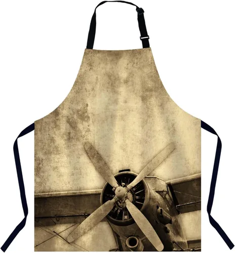 Miniatura 16 de Delantal de chef con patrón geométrico azteca, delantal de cocina y horneado para hombres y mujeres, delantal de cocina, delantal de carnicería