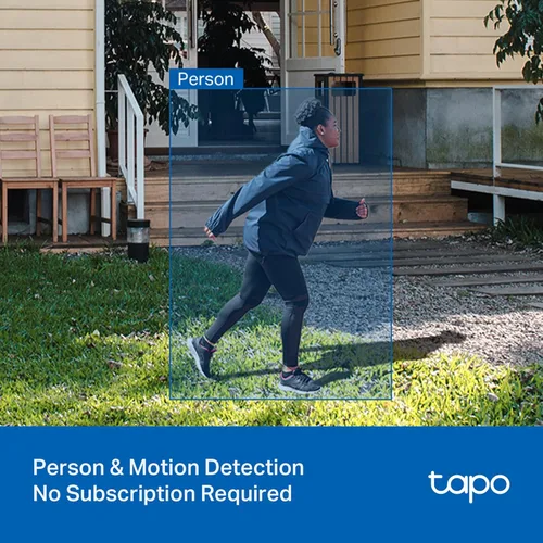 Miniatura 4 de Cámara de seguridad Tapo 2K 3MP para interiores/exteriores - Detección gratuita de personas/movimiento/llanto, visión nocturna en color, resistente