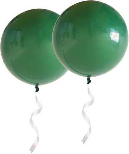Miniatura 24 de Globos redondos gigantes de 36 pulgadas, paquete de 6 globos de látex negros para sesiones de fotos, bodas, baby shower, decoraciones de fiesta