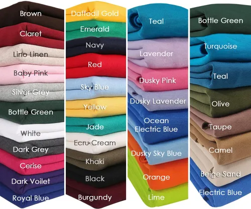 Miniatura 3 de Tela de sudadera y punto acanalado a juego para recortar; material de jersey de forro polar cepillado, estándar europeo y aprobado por la escuela