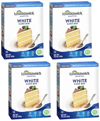 Miniatura 9 de Kinnikinnick - Mezcla de pastel de Angel Food - Mezcla de pastel sin gluten, apta para alérgicos - Cajas de 15.9 onzas - Paquete de 6