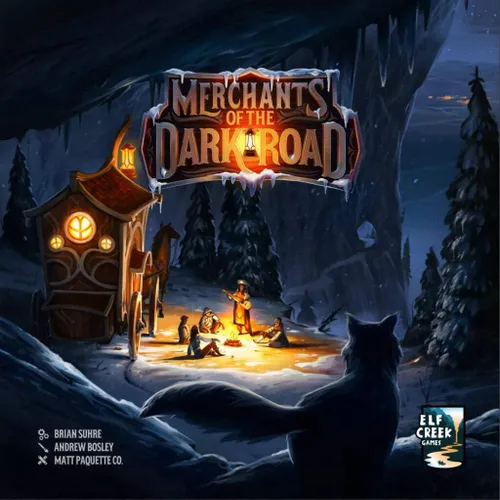 Merchants of The Dark Road Juego de mesa (edición estándar) - Gestión de recursos estratégicos y juego de construcción de motores | Juego de mesa de