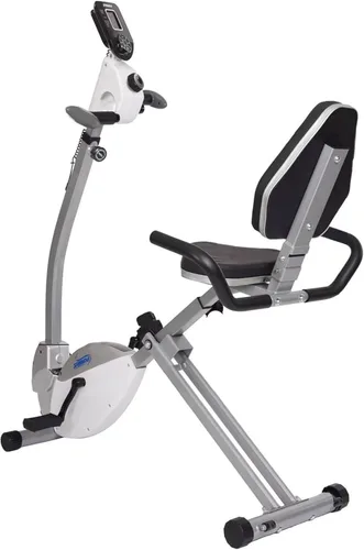 Stamina Bicicleta estática reclinada con entrenamiento de brazos, bicicleta de fitness con aplicación de entrenamiento inteligente, bicicleta