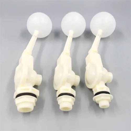 Miniatura 6 de Liquid Water Level Control DN15 1/2" DN20 3/4" DN25 1" BSPT Thread Plastic Float Valve Ball Tank Pool Adjustable float valve(DN15)