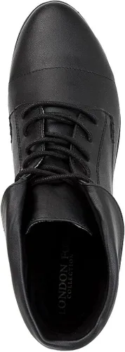 Miniatura 4 de London Fog Crissy Dress Botines de mujer con cordones y cuello