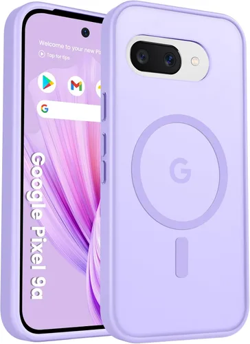 Miniatura 62 de Funda para teléfono Google Pixel 9 Pro XL, Compatible con Magnético, Protección contra Caídas de Grado Militar Translúcida Mate Resistente a Golpes