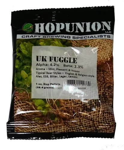 Miniatura 9 de HopUnion 2014A importó pellets de lúpulo para la fabricación de cerveza casera (melón alemán-casco), 1 oz