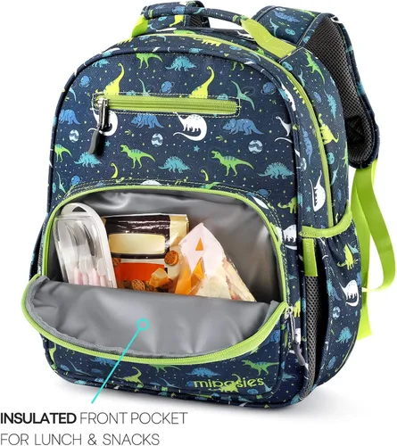 Miniatura 3 de mibasies Boys Backpack 5-8 Lightweight Kids Backpacks Boys - Boy Bookbag for Elementary School - Galaxy Dinosaur