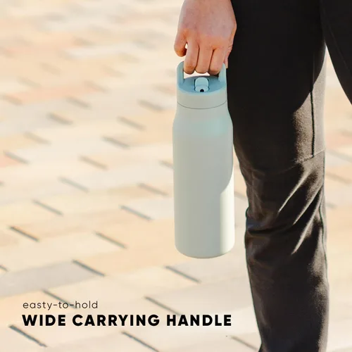 Miniatura 6 de Simple Modern Botella de agua con tapa de pajilla Termo de acero inoxidable aislado Botellas de agua reutilizables para viajes para gimnasio