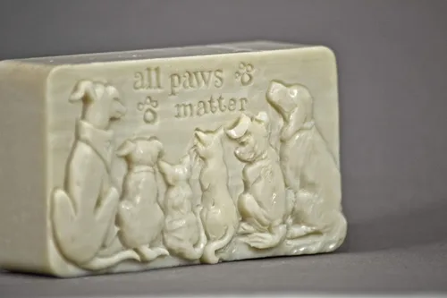 Miniatura 8 de All Paws Matter - Molde de silicona, jabón, cera de yeso, resina de arcilla de 5 onzas para perros y gatos