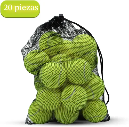 Miniatura 2 de Swingers Pelotas de tenis, pelotas de ejercicio de entrenamiento para mascotas, pelotas de tenis de práctica de alta elasticidad para principiantes