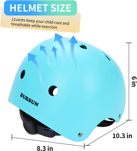 Miniatura 2 de Kids Helmet Toddler Bike Helmets for Ages 2-3-5-8-14 Years Kids Girls Boys Youth, Adjustable Multi-Sport Helmet for Skateboard Cycling Scooter
