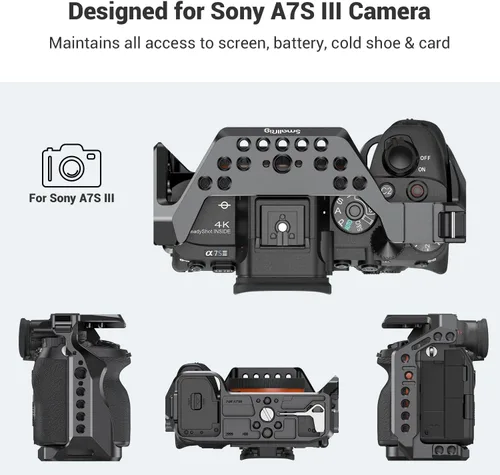 Miniatura 3 de SMALLRIG Armazón para cámara Sony Alpha 7S III / A7S III / A7SIII / A7S3-2999