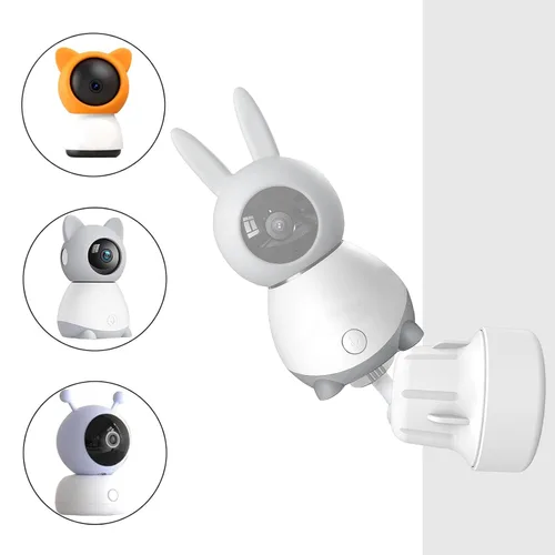 Soporte de pared ajustable para monitor de bebé compatible con BOIFUN Baby 6T/ 2S/5S, ARENTI P2Q/ B2, ieGeek Baby 1T, DEATTI BM101-M, soporte de