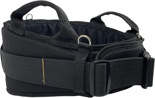 Miniatura 7 de Boulder Bag MAX Comfort - Cinturón de herramientas de soporte para espalda, color negro, hebilla de metal con punta de cuero
