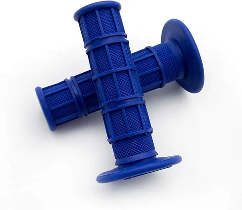 Miniatura 5 de Empuñaduras antideslizantes de goma para manillar de motocross de 22/0.945 in para TTR125 YZ125 YZ250 YZ250F WR250F YZ450F YZ426F YZ400F WR450F Azul